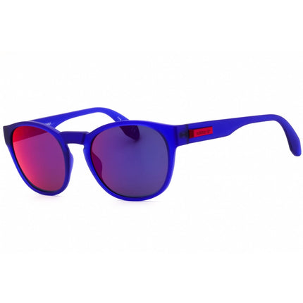 Adidas Unisex Sunglasses - Matte Violet Injected Propionate Round Frame | OR0014 82X ,