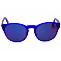 Adidas Unisex Sunglasses - Matte Violet Injected Propionate Round Frame | OR0014 82X ,