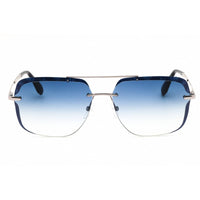 Adidas Men's Sunglasses - Shiny Light Ruthenium Metal Rectangular Frame | OR0017 14W ,