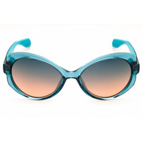 Adidas Women's Sunglasses - Shiny Turquoise Injected Propionate Frame | OR0020 87W ,
