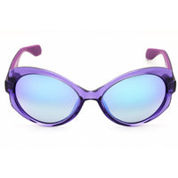 Adidas Women's Sunglasses - Shiny Lilac Cat Eye Shape Full Rim Frame | OR0020 78Z ,