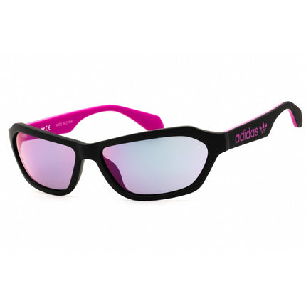 Adidas Unisex Sunglasses - Matte Black Injected Propionate Oval Frame | OR0021 02U ,