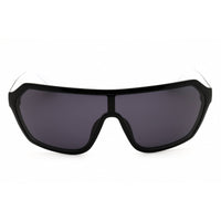 Adidas Unisex Sunglasses - Shiny Black / Smoke Shield Full Rim Frame | OR0022 01A ,