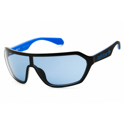 Adidas Unisex Sunglasses - Shiny Black Injected Propionate Shield Frame | OR0022 01X ,