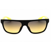 Adidas Men's Sunglasses - Matte Black Rectangular Shape Full Rim Frame | OR0023 02W ,