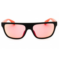 Adidas Men's Sunglasses - Matte Black Rectangular Shape Full Rim Frame | OR0023 02U ,