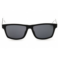 Adidas Men's Sunglasses - Shiny Black Rectangular Shape Full Rim Frame | OR0024 01A ,