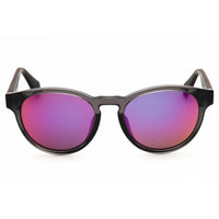 Adidas Unisex Sunglasses - Grey/Black/Red Round Shape Full Rim Frame | OR0025 20Z ,