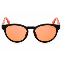 Adidas Unisex Sunglasses - Matte Black Injected Propionate Round Frame | OR0025 02U ,