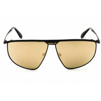 Adidas Men's Sunglasses - Matte Black Metal Oval Shape Full Rim Frame | OR0028 02G ,