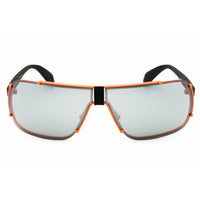 Adidas Men's Sunglasses - Matte Orange Metal Shield Shape Full Rim Frame | OR0030 43C ,