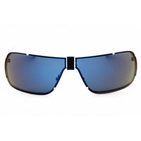 Adidas Men's Sunglasses - White Metal Shield Shape Full Rim Frame | OR0030 21X ,