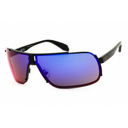 Adidas Men's Sunglasses - Matte Black Metal Shield Shape Full Rim Frame | OR0030 02Z ,