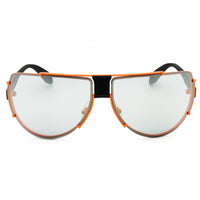 Adidas Men's Sunglasses - Matte Orange Metal Oval Shape Full Rim Frame | OR0031 43C ,