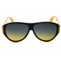 Adidas Women's Sunglasses - Grey/Yellow Acetate Oval Shape Full Rim Frame | OR0032 20W ,
