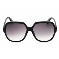 Adidas Women's Sunglasses - Shiny Black Oversized Shape Full Rim Frame | OR0034 01B ,