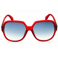 Adidas Women's Sunglasses - Matte Red Oversized Shape Full Rim Frame | OR0034 67W ,