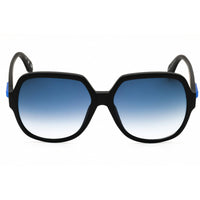 Adidas Women's Sunglasses - Matte Black Oversized Shape Full Rim Frame | OR0034 02W ,