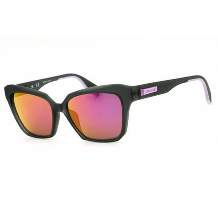 Adidas Women's Sunglasses - Grey/Pink Injected Propionate Cat Eye Frame | OR0038 20Y ,
