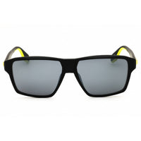 Adidas Men's Sunglasses - Matte Black Rectangular Shape Full Rim Frame | OR0039 02C ,
