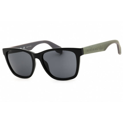Adidas Unisex Sunglasses - Shiny Black Rectangular Shape Full Rim Frame | OR0044 01A ,