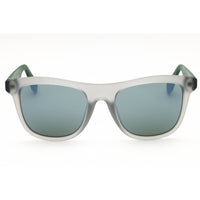 Adidas Unisex Sunglasses - Grey/Green Rectangular Shape Full Rim Frame | OR0057 20Q ,