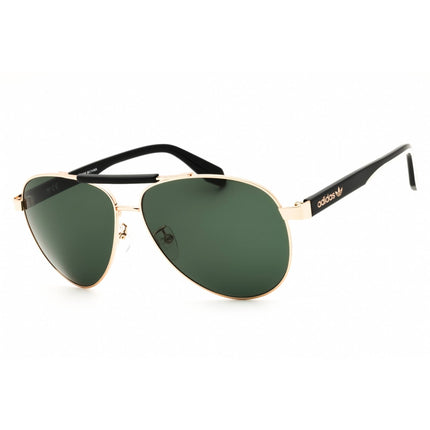 Adidas Men's Sunglasses - Shiny Rose Gold Metal Aviator Full Rim Frame | OR0063 28N ,