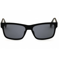 Adidas Men's Sunglasses - Matte Black Rectangular Shape Full Rim Frame | OR0067 02A ,