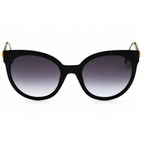 Adidas Women's Sunglasses - Matte Black Injected Propionate Round Frame | OR0068 02B ,
