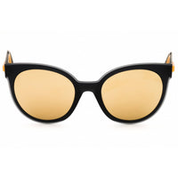 Adidas Women's Sunglasses - Grey/Orange Injected Propionate Round Frame | OR0068 20G ,