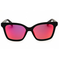 Adidas Women's Sunglasses - Matte Black Rectangular Shape Full Rim Frame | OR0070 02U ,