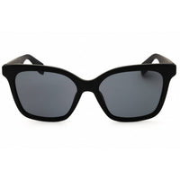 Adidas Women's Sunglasses - Matte Black Rectangular Shape Full Rim Frame | OR0070 02A ,