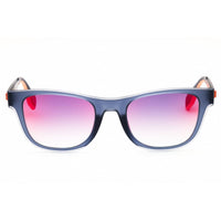 Adidas Unisex Sunglasses - Matte Blue Rectangular Shape Full Rim Frame | OR0079 91L ,