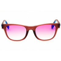 Adidas Unisex Sunglasses - Matte Bordeaux Rectangular Full Rim Frame | OR0079 70Z ,