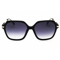 Adidas Women's Sunglasses - Matte Black Injected Propionate Round Frame | OR0082 02B ,