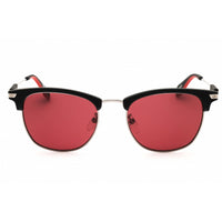 Adidas Men's Sunglasses - Grey/Silver/Red Rectangular Full Rim Frame | OR0083 20S ,