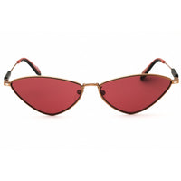 Adidas Women's Sunglasses - Matte Light Bronze Cat Eye Full Rim Frame | OR0084 35S ,