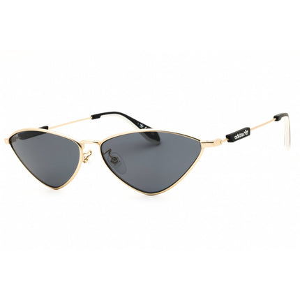 Adidas Women's Sunglasses - Matte Rose Gold Metal Oval Full Rim Frame | OR0084 29A ,