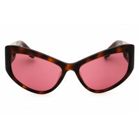 Adidas Women's Sunglasses - Dark Havana Acetate Cat Eye Full Rim Frame | OR0089 52S ,