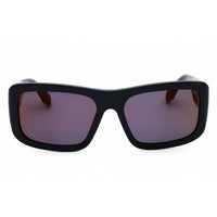 Adidas Unisex Sunglasses - Matte Blue Rectangular Shape Full Rim Frame | OR0090 91X ,