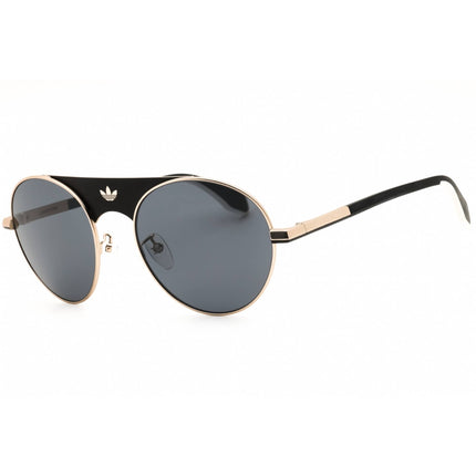 Adidas Unisex Sunglasses - Gold Metal Round Shape Full Rim Frame | OR0092 32A ,