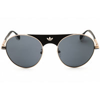 Adidas Unisex Sunglasses - Gold Metal Round Shape Full Rim Frame | OR0092 32A ,