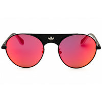 Adidas Unisex Sunglasses - Matte Black Metal Round Shape Full Rim Frame | OR0092 02Z ,