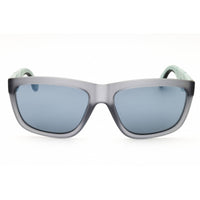 Adidas Unisex Sunglasses - Grey/Green Rectangular Shape Full Rim Frame | OR0094 20C ,
