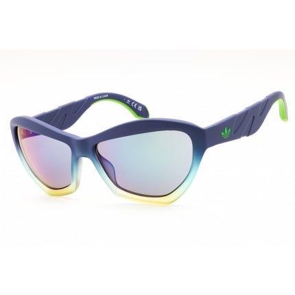Adidas Unisex Sunglasses - Matte Violet Cat Eye Shape Full Rim Frame | OR0095 82Z ,
