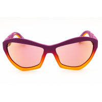 Adidas Unisex Sunglasses - Matte Pink Injected Propionate Cat Eye Frame | OR0095 73U ,
