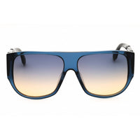 Adidas Men's Sunglasses - Blue/Black Acetate Oversized Full Rim Frame | OR0097 92W ,