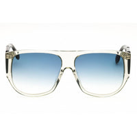 Adidas Men's Sunglasses - Grey/Blue/Black Oversized Shape Full Rim Frame | OR0097 20W ,