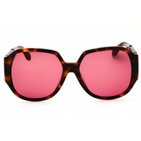 Adidas Women's Sunglasses - Blonde Havana Oversized Shape Full Rim Frame | OR0098 53S ,