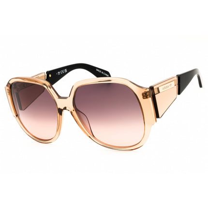 Adidas Women's Sunglasses - Shiny Light Brown Oversized Full Rim Frame | OR0098 45F ,